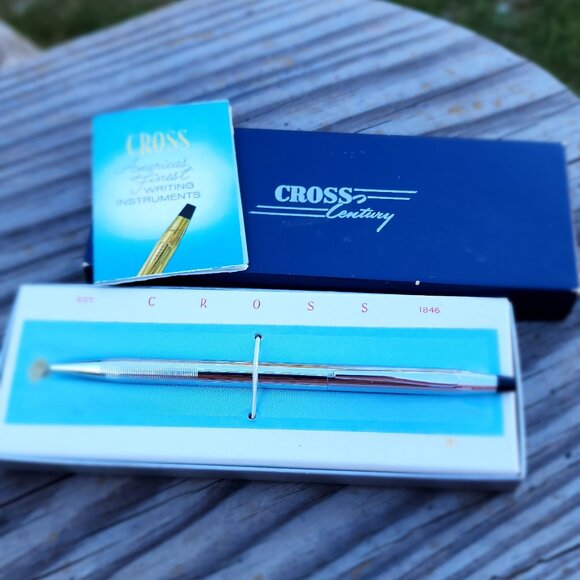 Cross Classic Century Ballpoint Pen in Lustrous Chrome  Cross Classic Ballpoint  vintage Pen